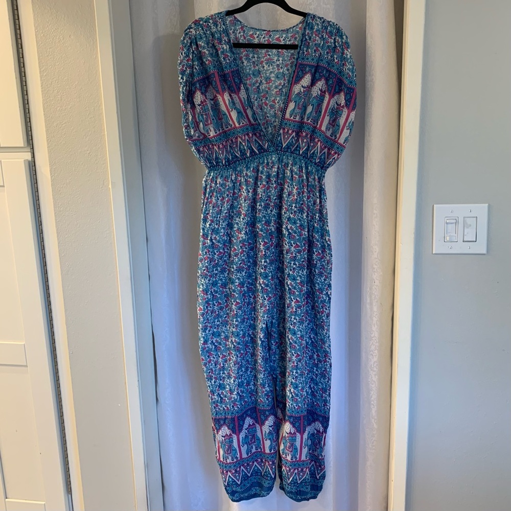 BOHEMIAN ONE-PIECE JUMPSUIT Sz: XL